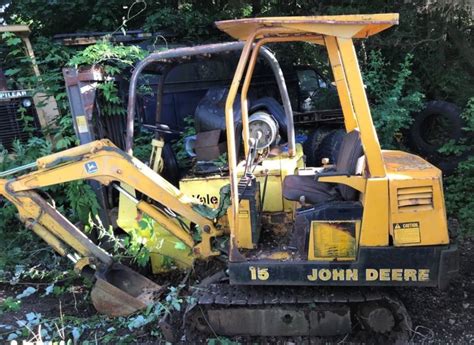 1987 john deere j15 mini excavator specs|John Deere 15 Mini Excavator Specs, Weight & Dimensions at .